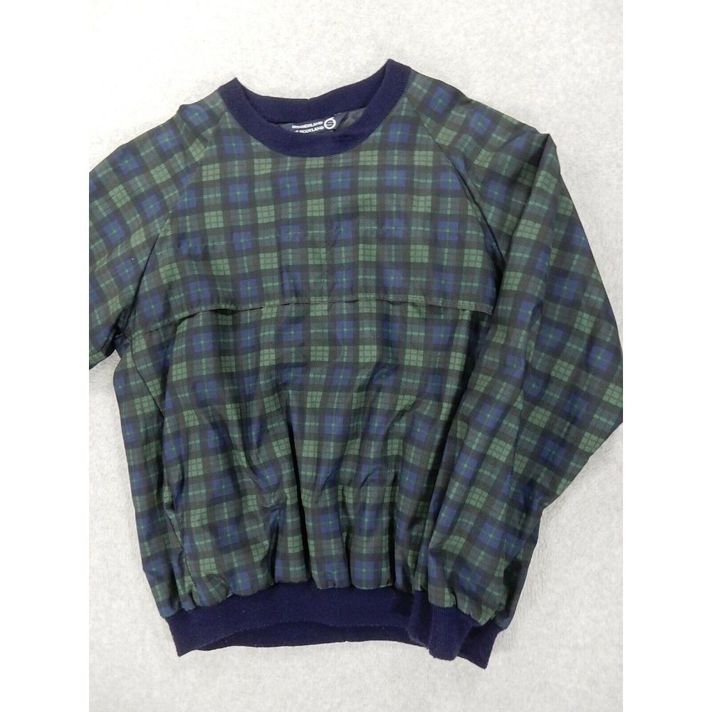 Sunderland Of Scotland Original Weatherbeater Golf WindShirt (Mens Medium) Blue